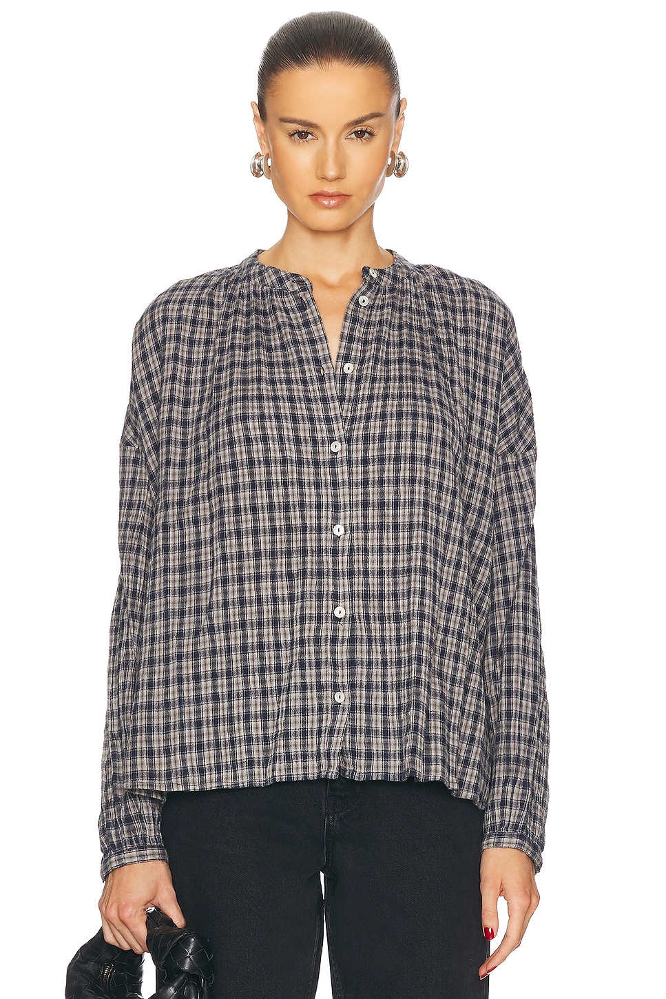 

Силла Топ Skall Studio, цвет Navy & Beige Check
