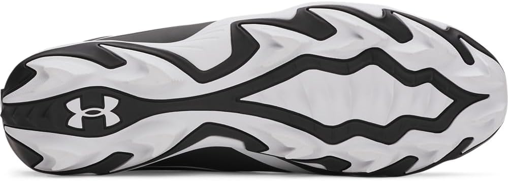Under Armour мужские бейсбольные бутсы Leadoff Icon Mid, (001) Black/Black/Anthracite — фото 3
