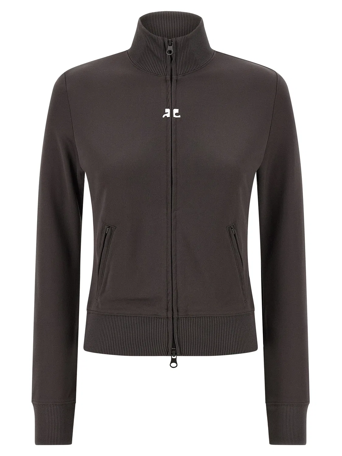 Свитшот "Tracksuit" Courrèges, серый