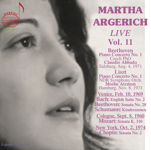 

CD диск Bach / Argerich / Czech Philharmonic: V11: Martha Argerich Live