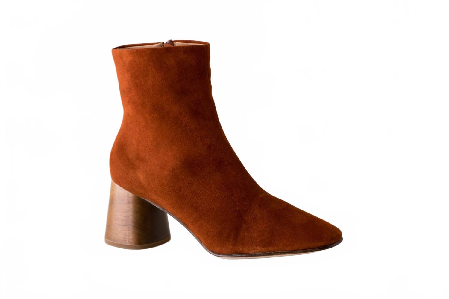 Женские сапоги Harlow в медной замше HUMA BLANCO, Copper Suede