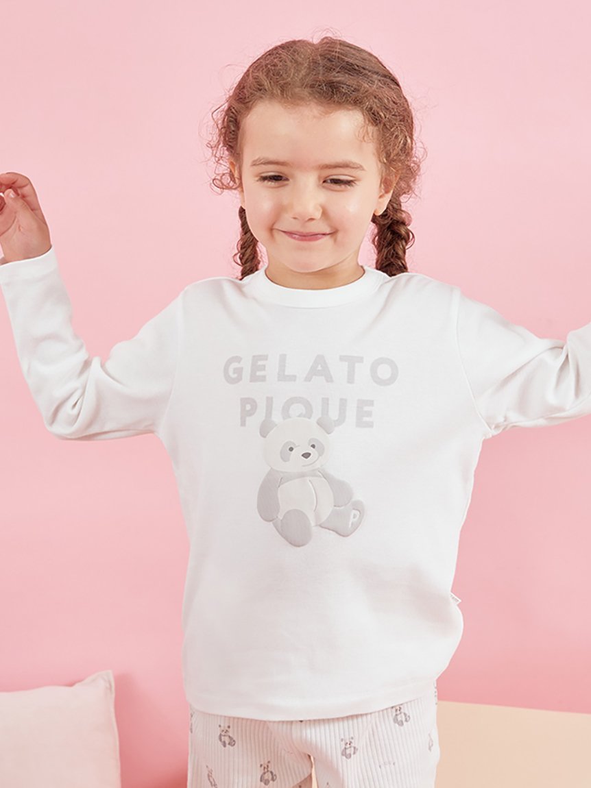 Плюшевая игрушка, футболка с длинными рукавами и одним узлом Gelato pique, OWHT[002]