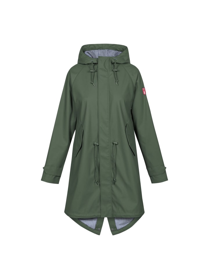 

Derbe Дождевик Traveby Fisher оливково-синего цвета