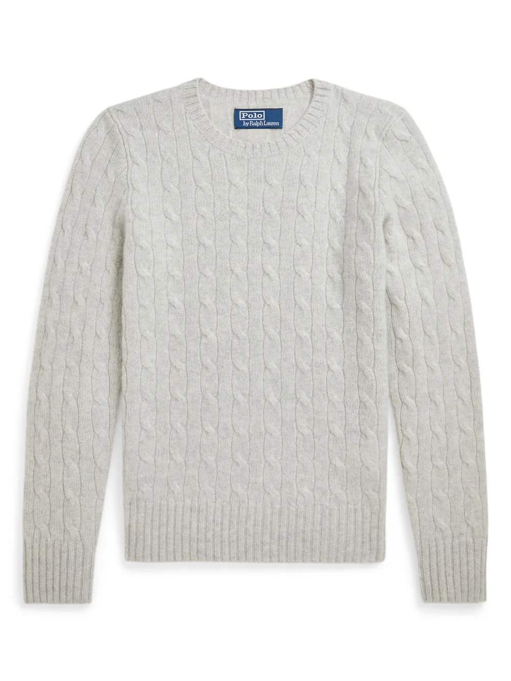 

Джемпер фактурной вязки POLO RALPH LAUREN KIDS, серый