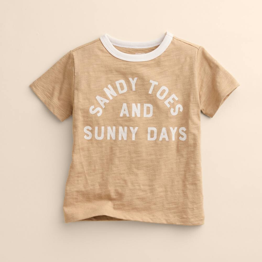 

Футболка Baby & Toddler Little Co. от Lauren Conrad из органического графического материала Little Co. by Lauren Conrad, цвет Sandy Toes