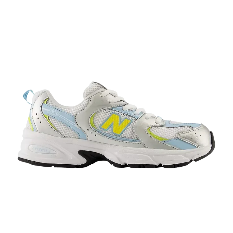 Кроссовки New Balance 530 Lace Big Kid 'Light Silver Metallic'