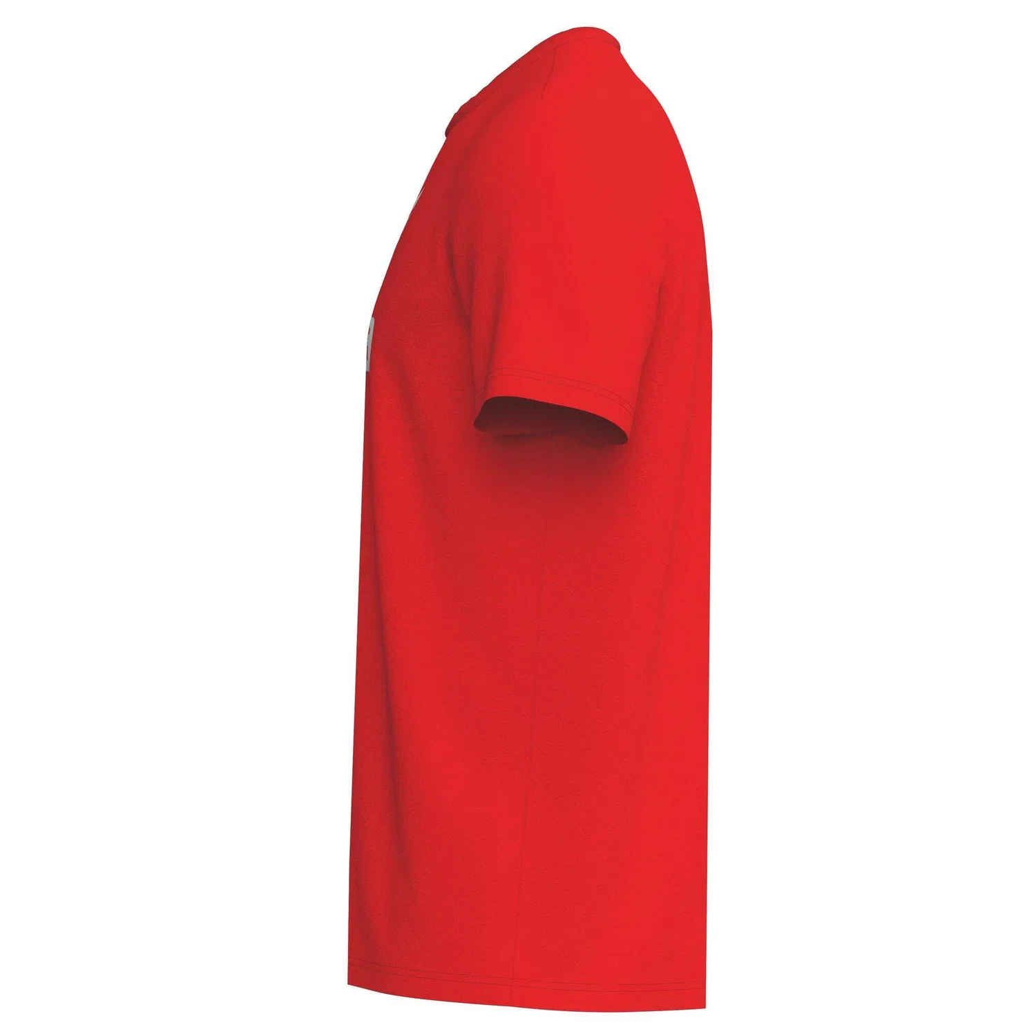 Детская футболка Erima Promo T-Shirt Rot Junior, 55Protec, Rot Zinnoberrot — фото 2