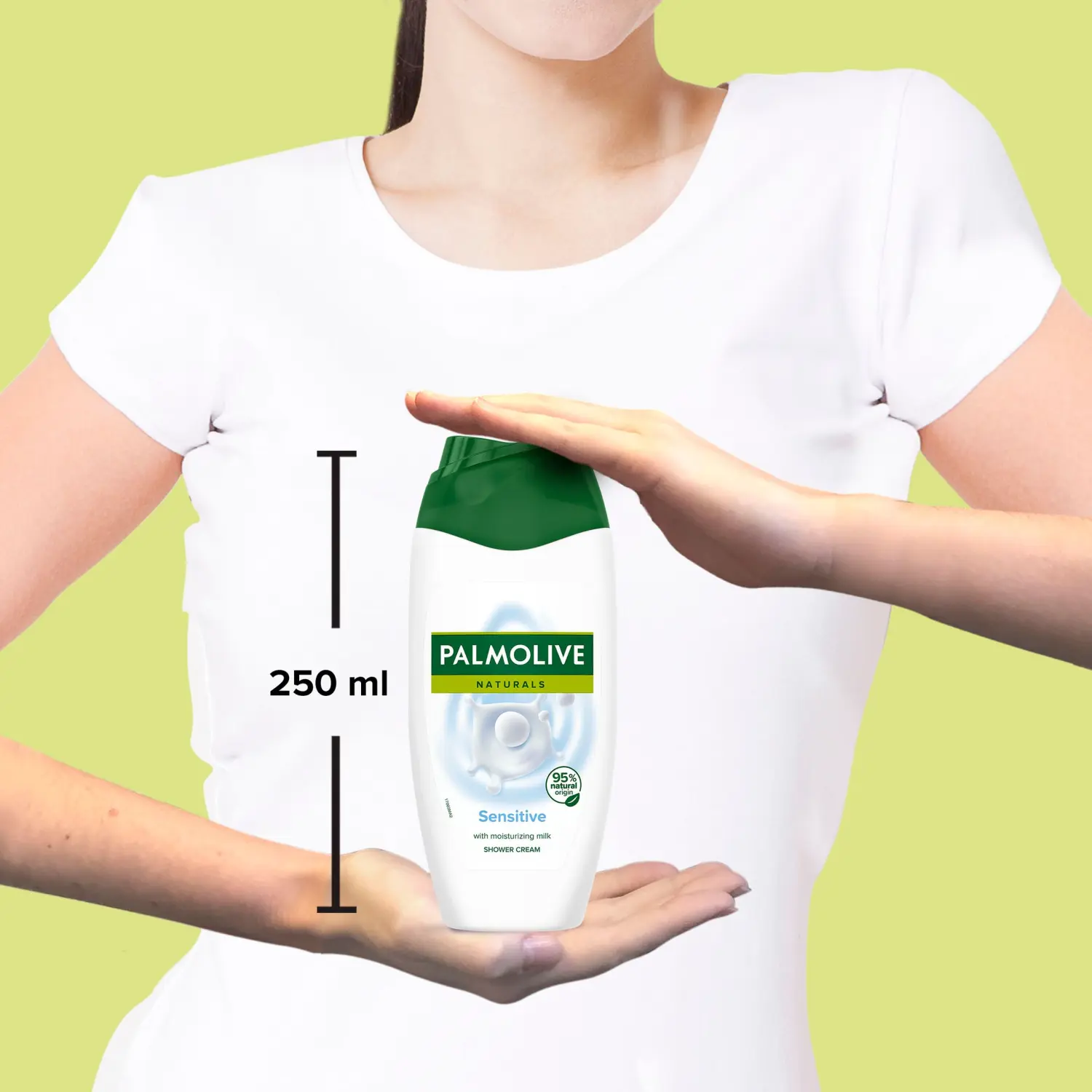 Palmolive Naturals Sensitive Skin Milk Proteins крем-гель для душа, 500 мл — фото 3