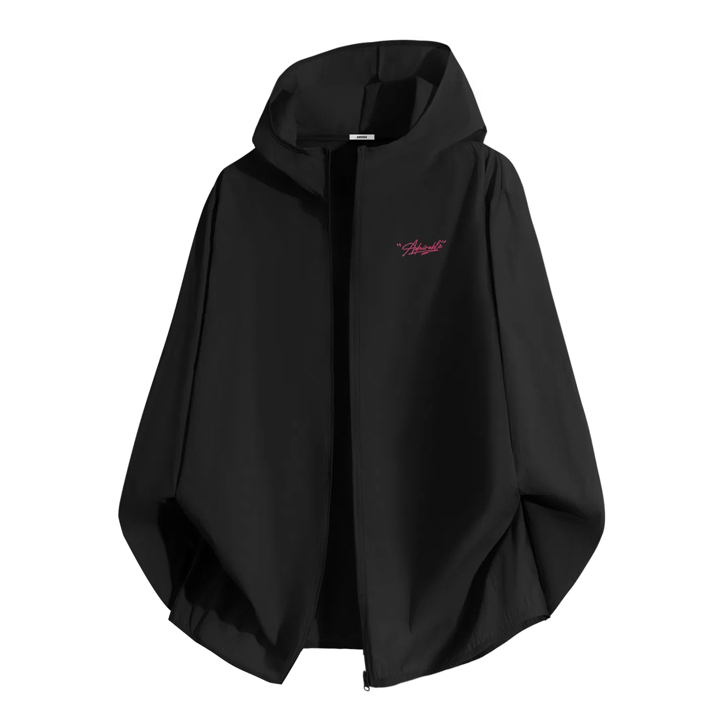 Детская ветровка с защитой от солнца MINISO, Dark Gray (Y Belief Like Flower Chest Label)