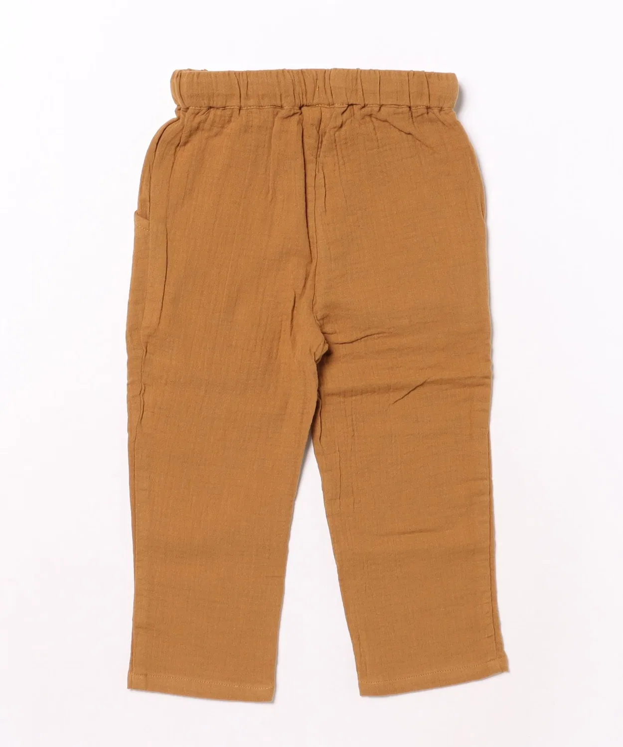 Детские брюки на резинке с кулиской Ethan Trouser Rylee + Cru, Brown — фото 2