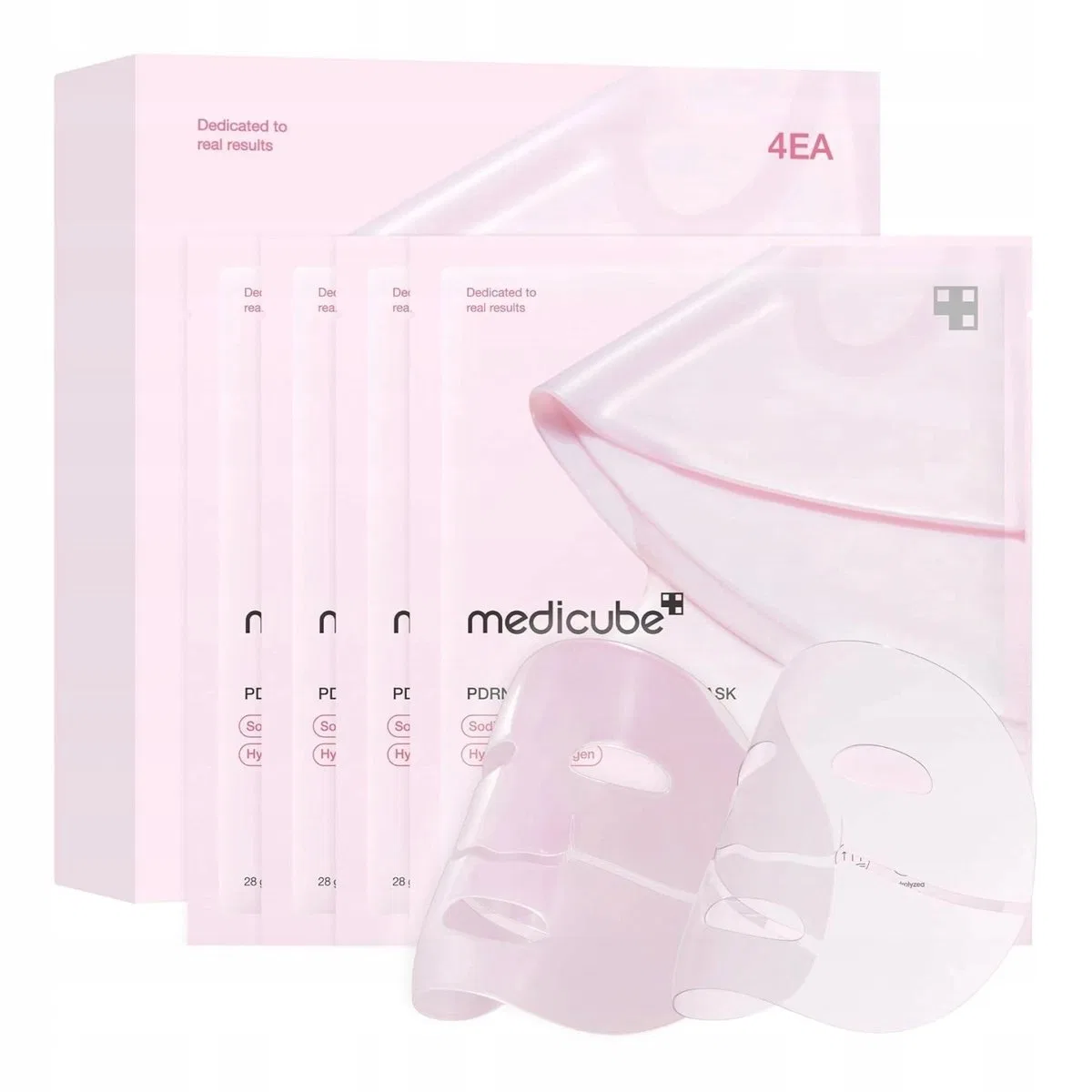 Коллагеновая гель-маска для лица PDRN Pink Collagen Gel Mask MEDICUBE