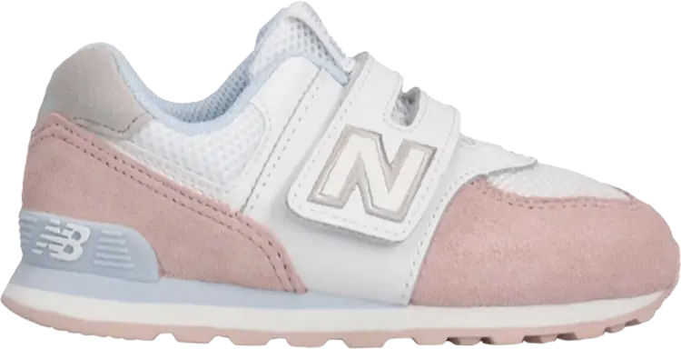 

Кроссовки New Balance 574 Infant Wide 'White Pink', белый