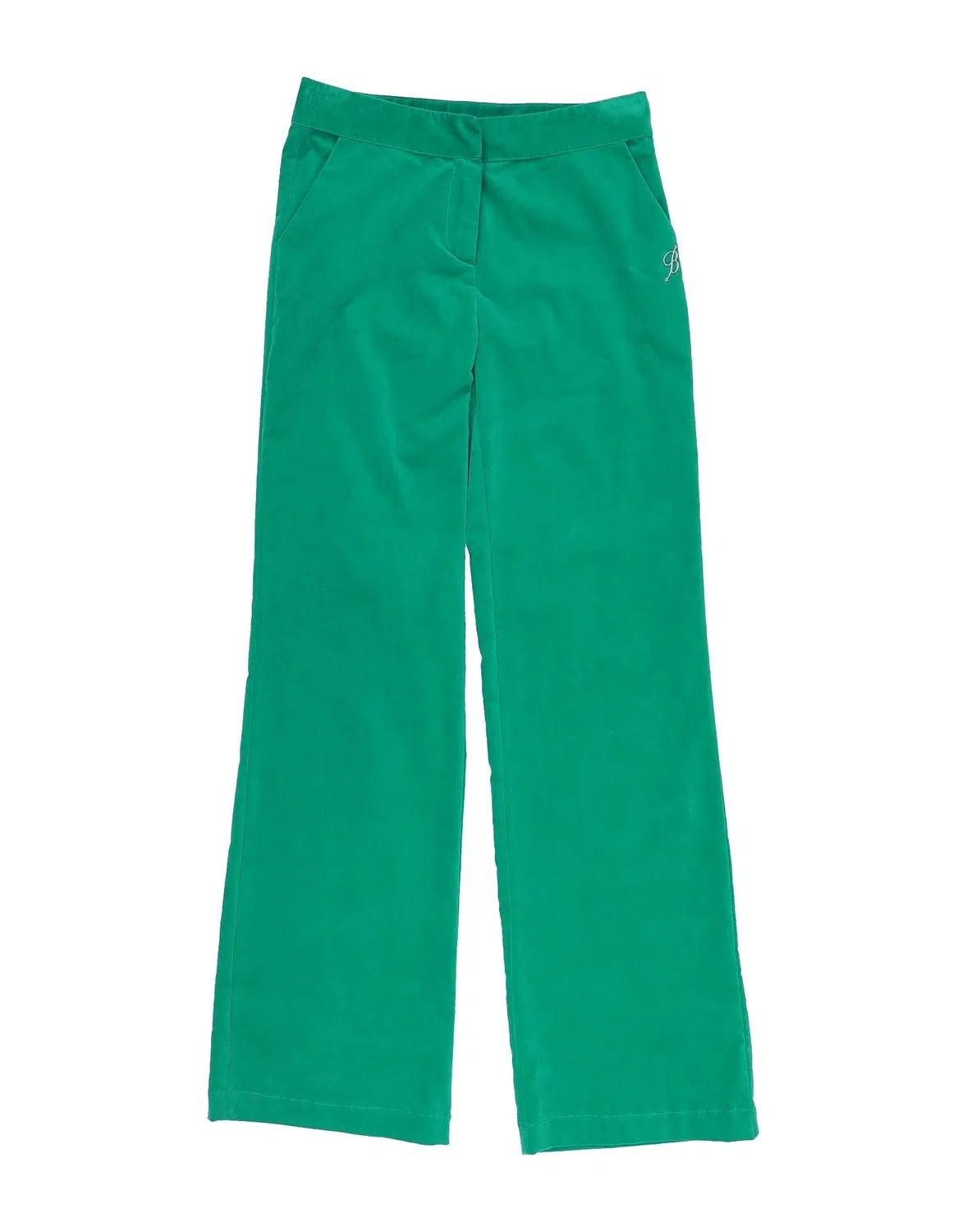 Детские брюки для девочек вельветовые Miss Blumarine, Emerald Green