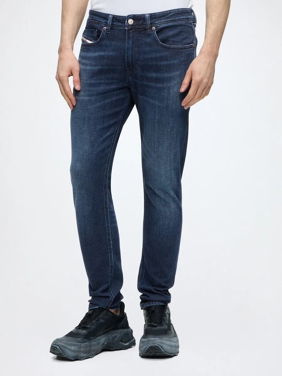 Джинсы DIESEL Slim fit '1979 SLEENKER' темно-синего цвета — фото 2