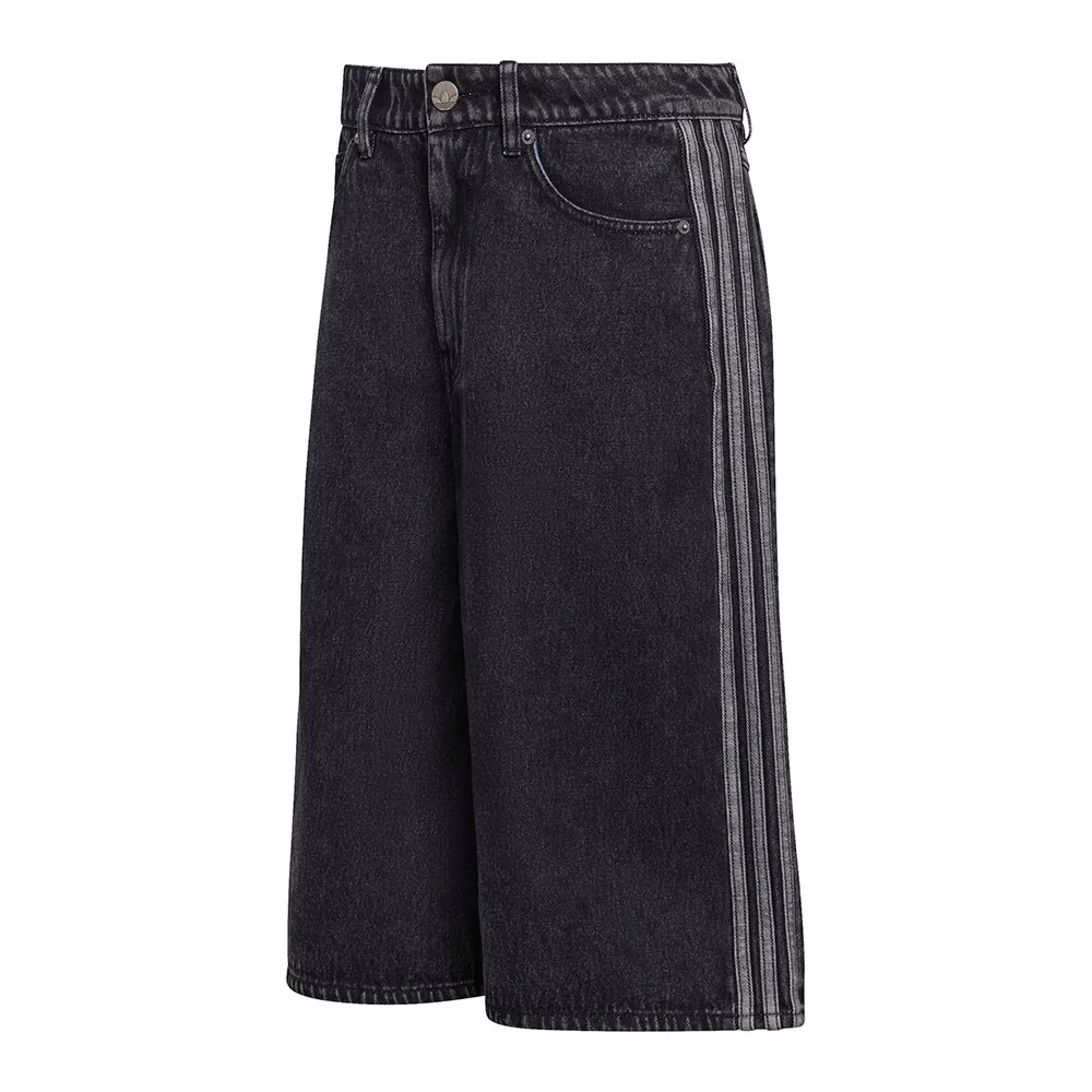Джинсовые шорты adidas Originals Firebird Jorts, черный — фото 3