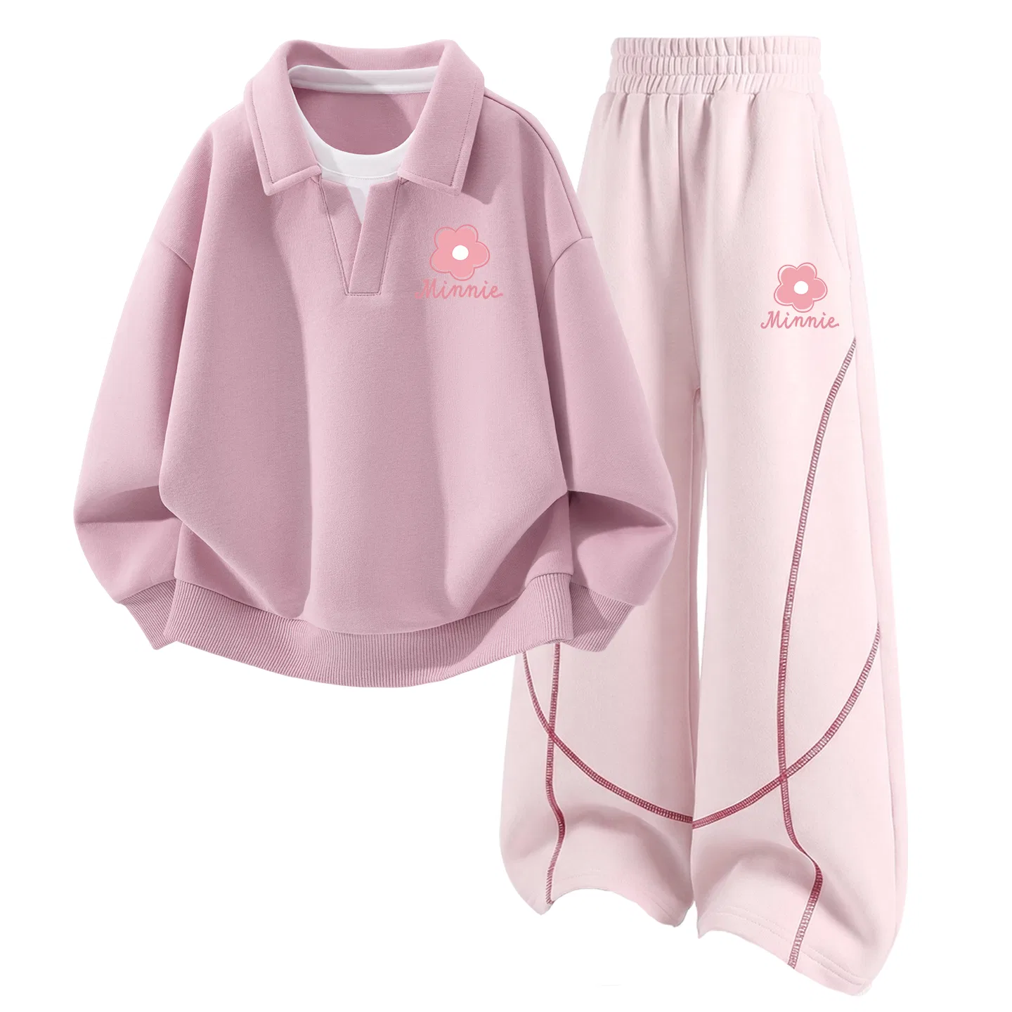 Детский спортивный комплект с принтом Disney, DiF Small Flower K Joy Orchid Pink+DiF Small Flower K Cherry Blossom Pink