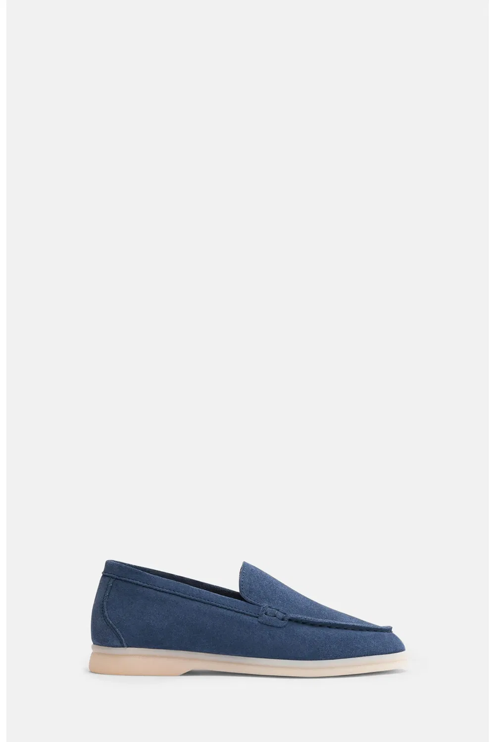 Детские туфли лоферы легкие Ludovica SCAROSSO, Steel Grey - Suede