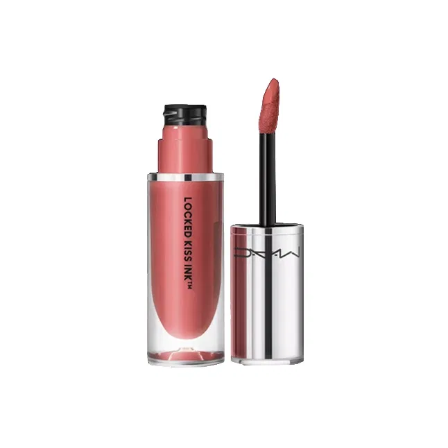 Женский матовый блеск для губ с эффектом стойкого цвета, оттенок #61 Mischievous Pink, MAC
