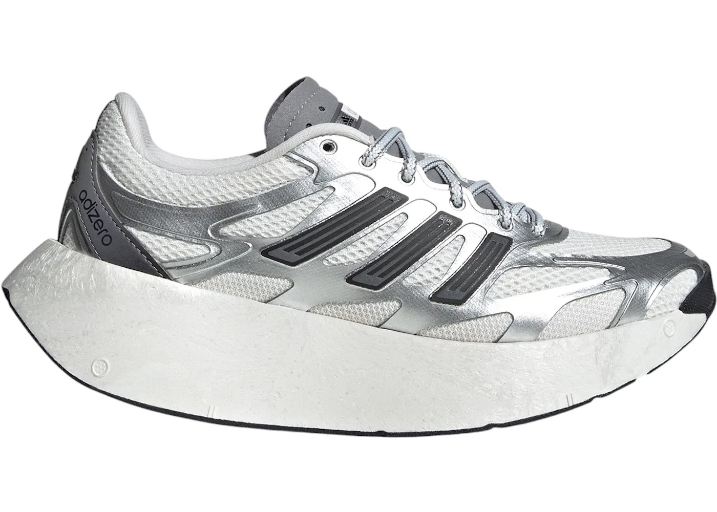 Детские кроссовки для активного отдыха Adizero Aruku Adidas, Silver Metallic Crystal White Grey Three