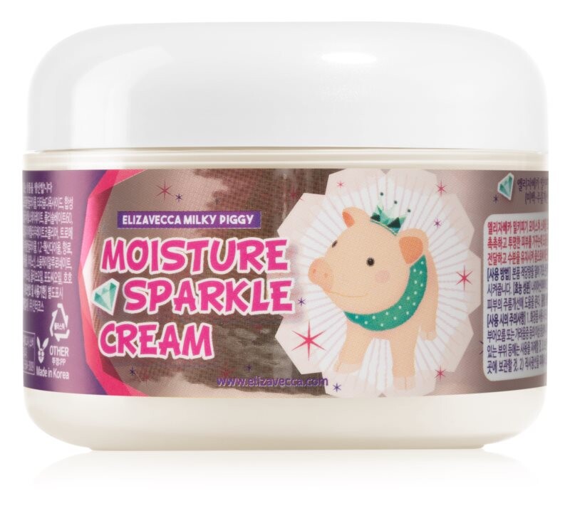 

Осветляющий увлажняющий крем Elizavecca Milky Piggy Moisture Sparkle Cream