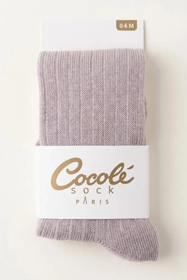 Детские колготки для девочек с принтом Cocole Socks, Dried Rose