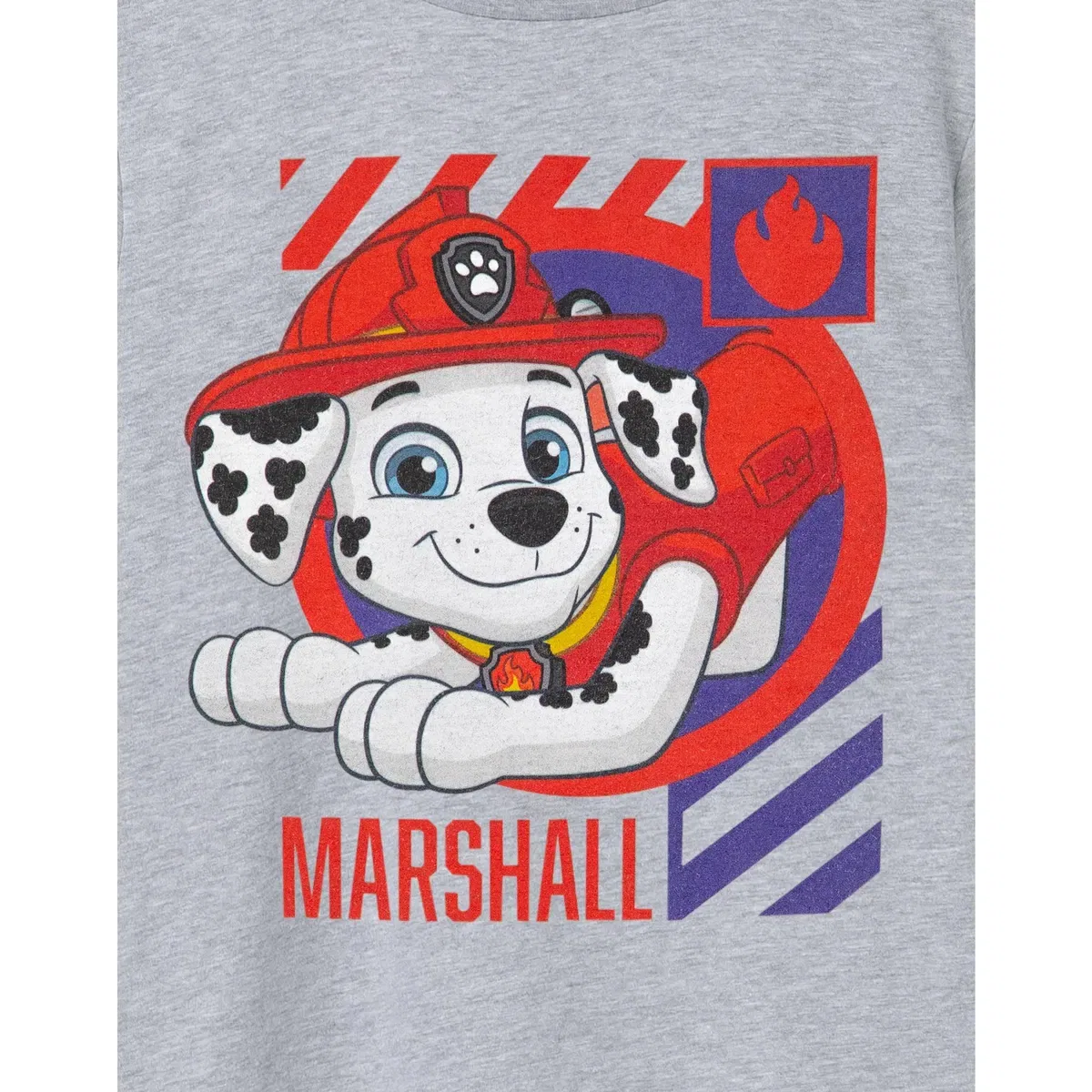 Детская футболка с коротким рукавом Marshall Paw Patrol, Grey — фото 2