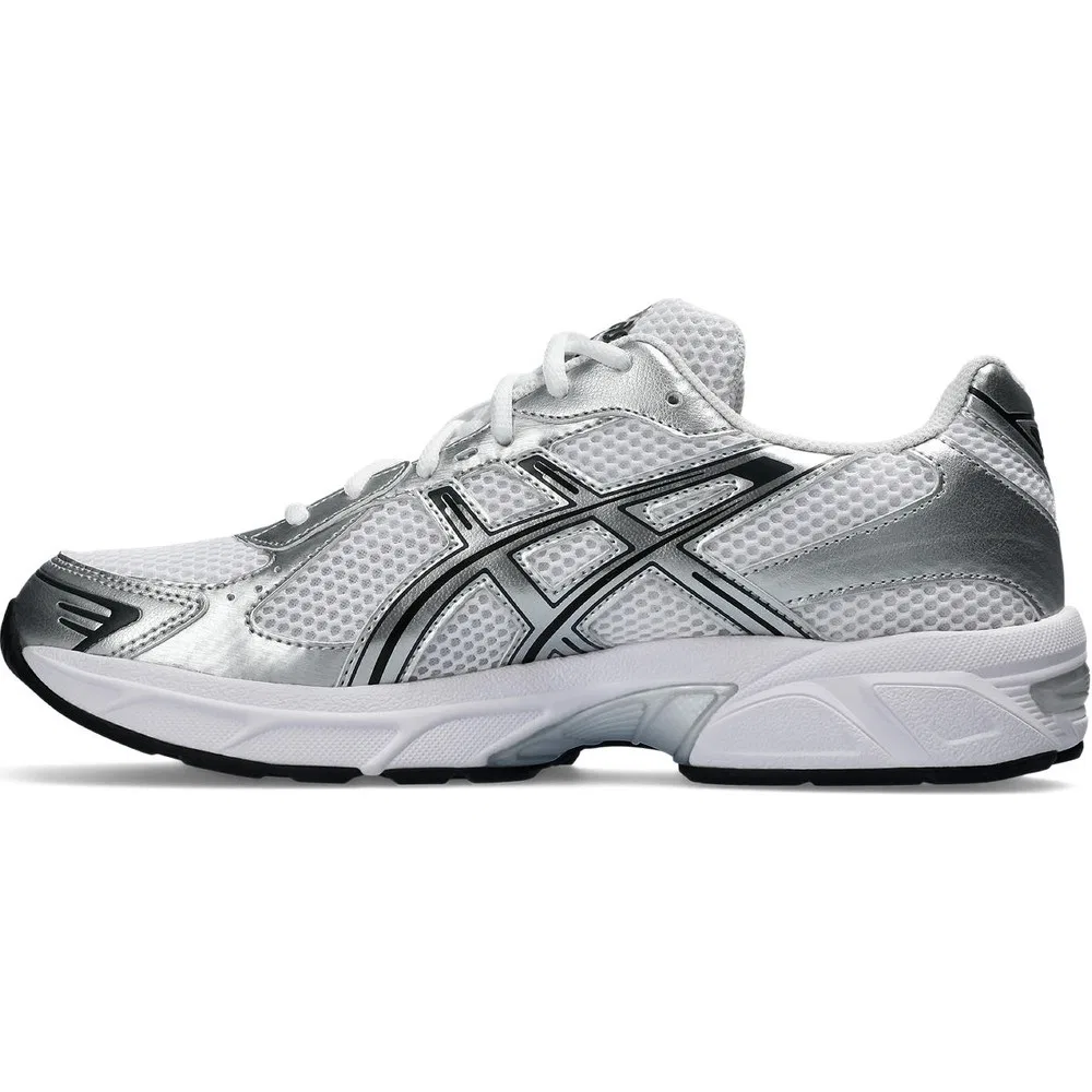 Детские кроссовки унисекс с шнуровкой Gel-1130 White Asics — фото 2