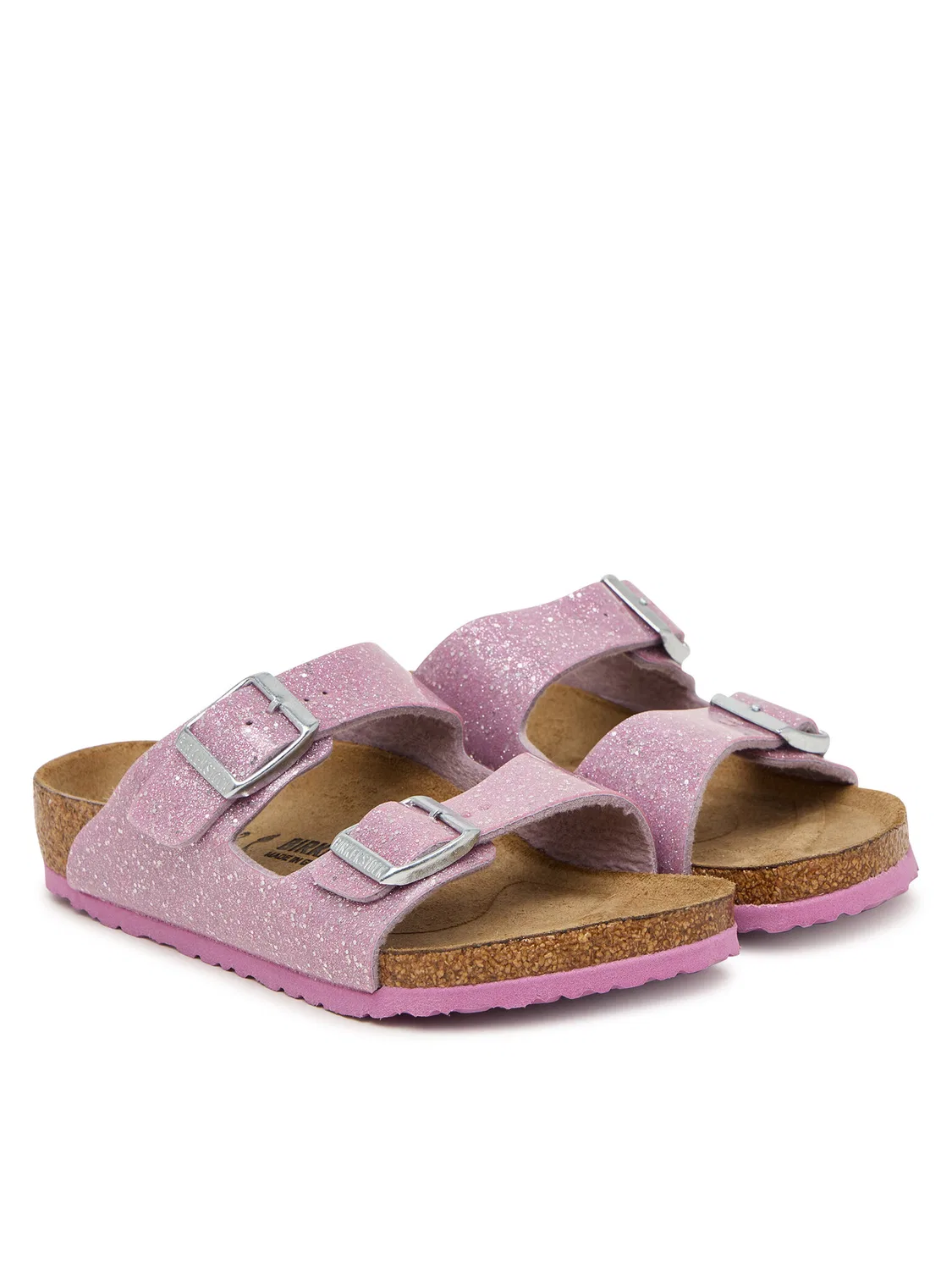 Шлепанцы для девочки Arizona Kids Birkenstock, розовый — фото 2