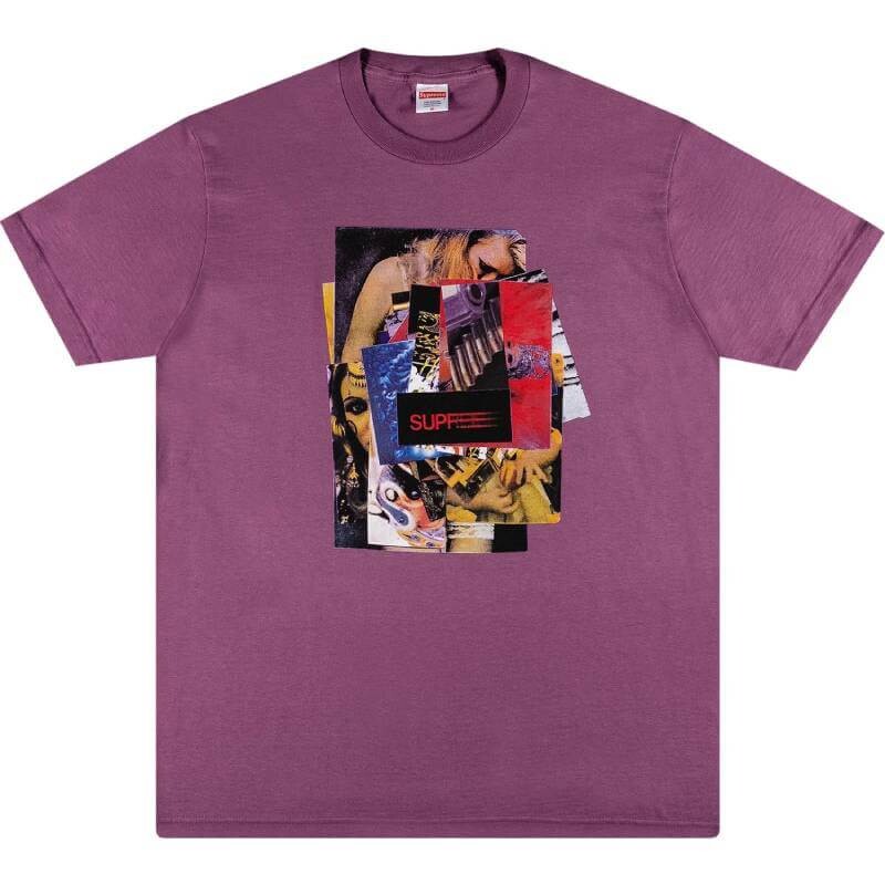 

Футболка Supreme Stack, фиолетовый