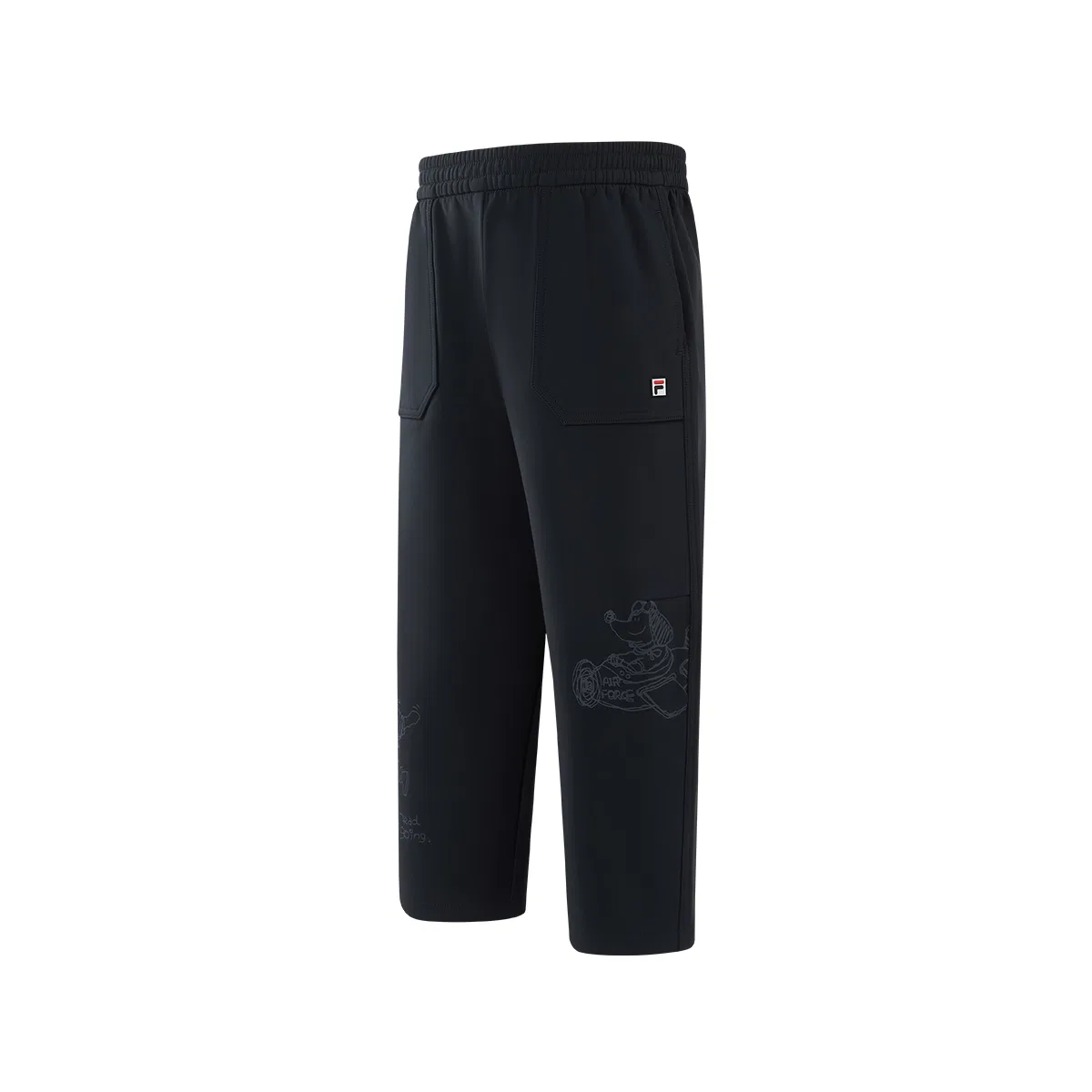 Детские брюки с принтом Moderate FILA KIDS, Legend Blue — фото 4