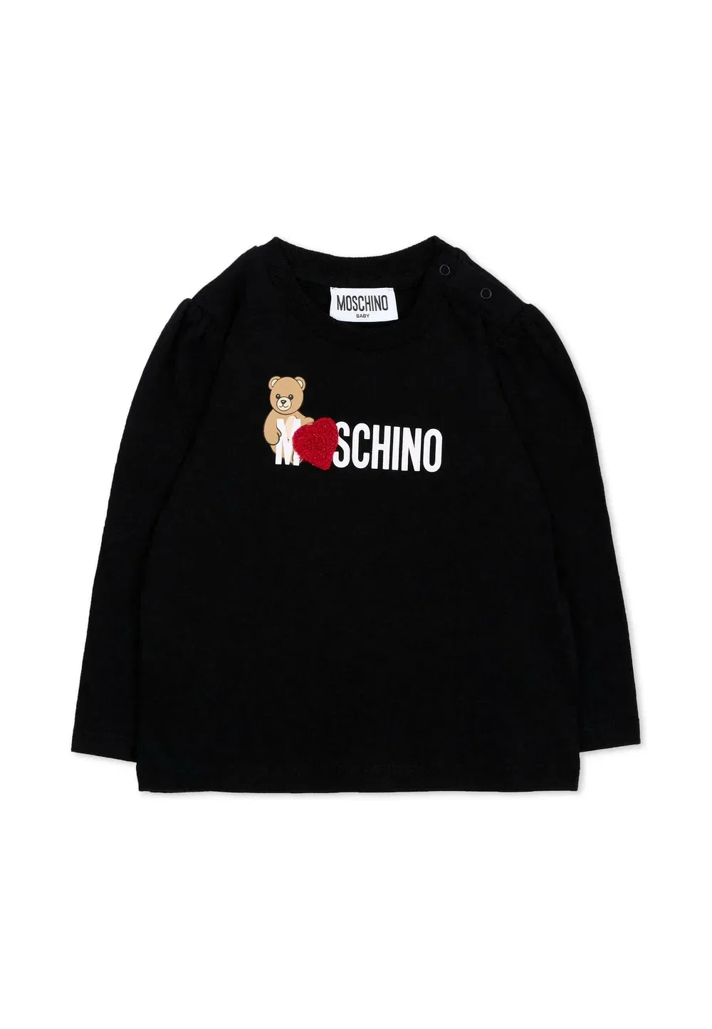 Футболка - толстовка Moschino, Black