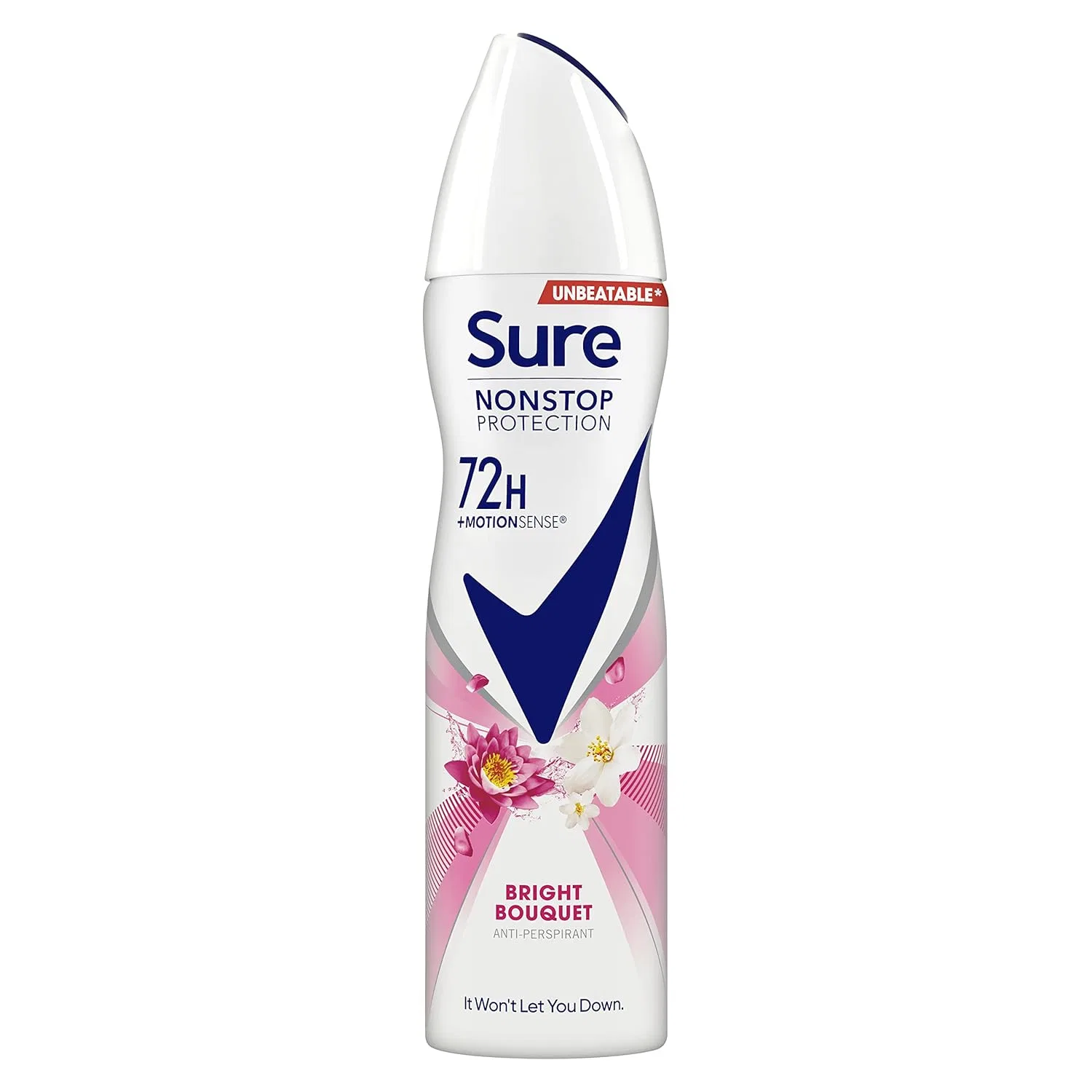 Антиперспирант-дезодорант аэрозольный Sure Bright Bouquet, 128 г