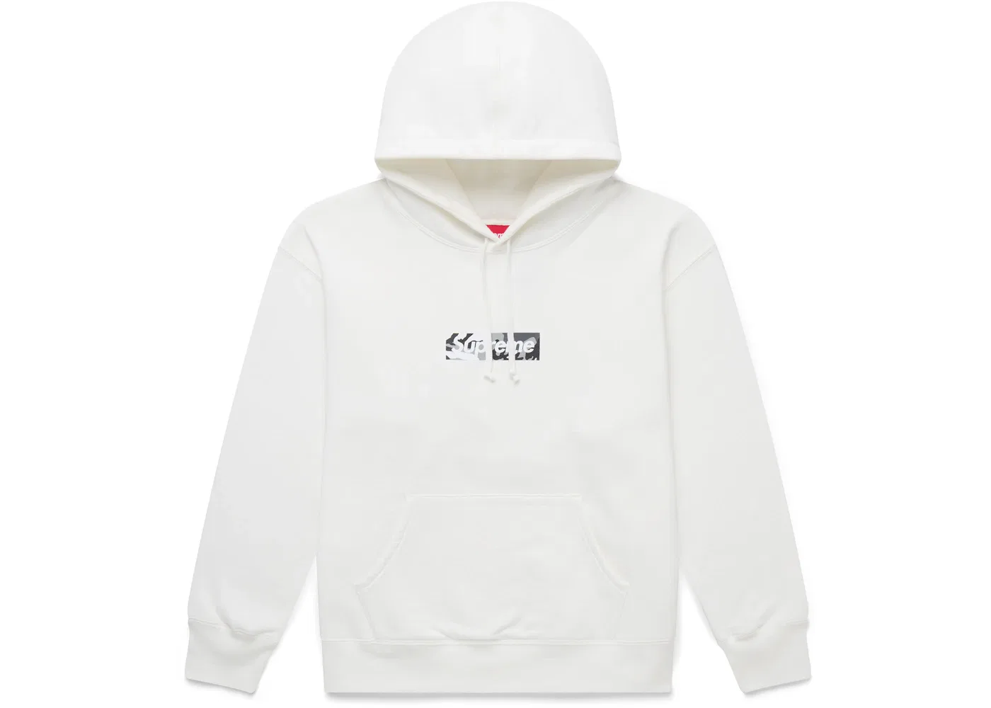 Мужской свитшот с принтом Supreme Miami Box Logo Sweatshirt, White