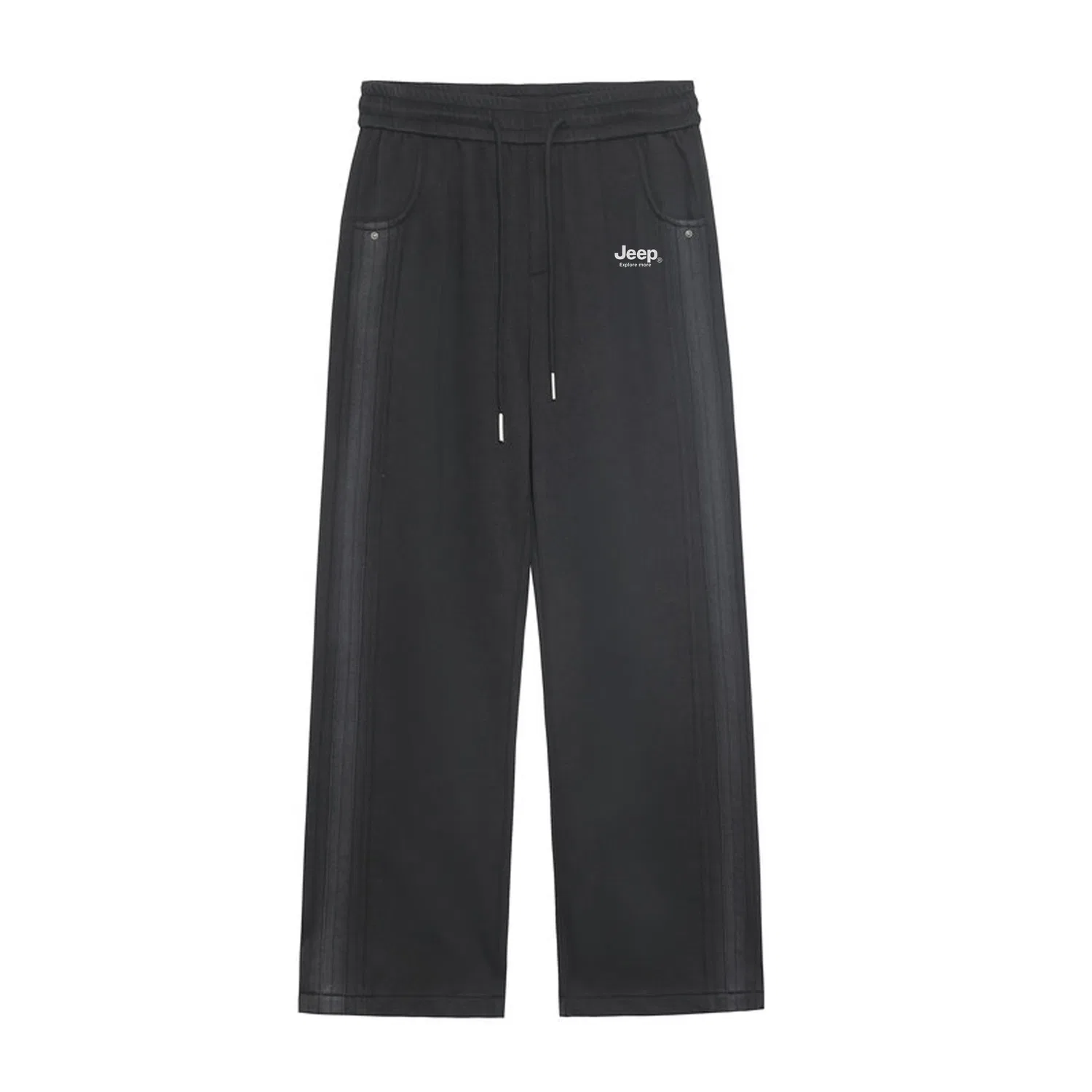 Детские джинсы прямого кроя Jeep Leisure Collection, Black Gray
