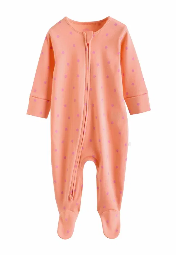 Комплект из 5 боди с длинным рукавом Regular fit Next, Purple, Orange, оранжевый/фиолетовый — фото 2