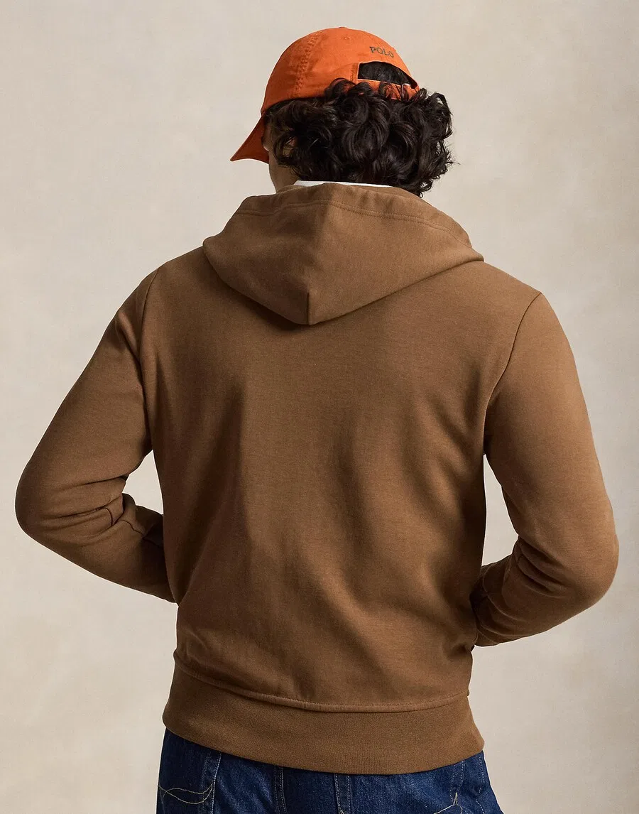 Худи на молнии Polo Ralph Lauren в цвете Umbra — фото 4