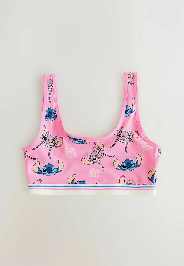 Футболка с принтом Lilo and Stitch Disney 3 Pack, Next, синий — фото 3