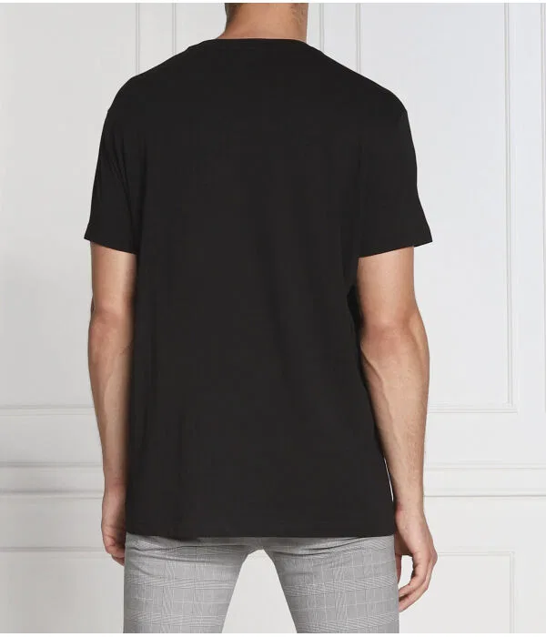 Мужская футболка Regular Fit Emporio Armani, черный — фото 4
