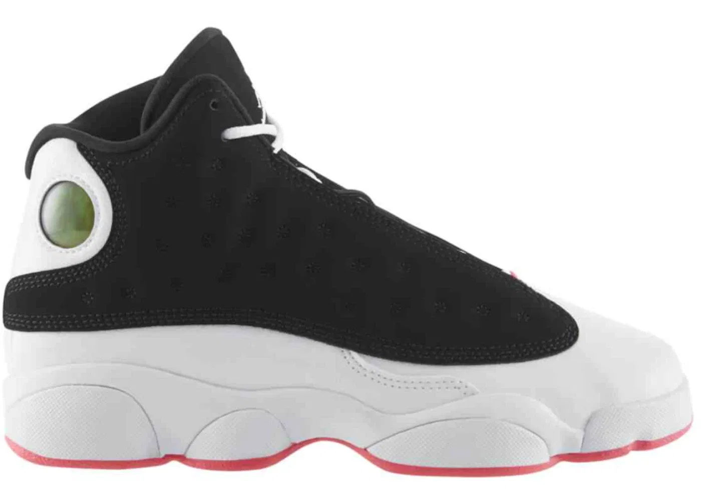 Детские кроссовки для мальчиков с принтом Jordan 13 Retro Jordan, Black/Hyper Pink-White