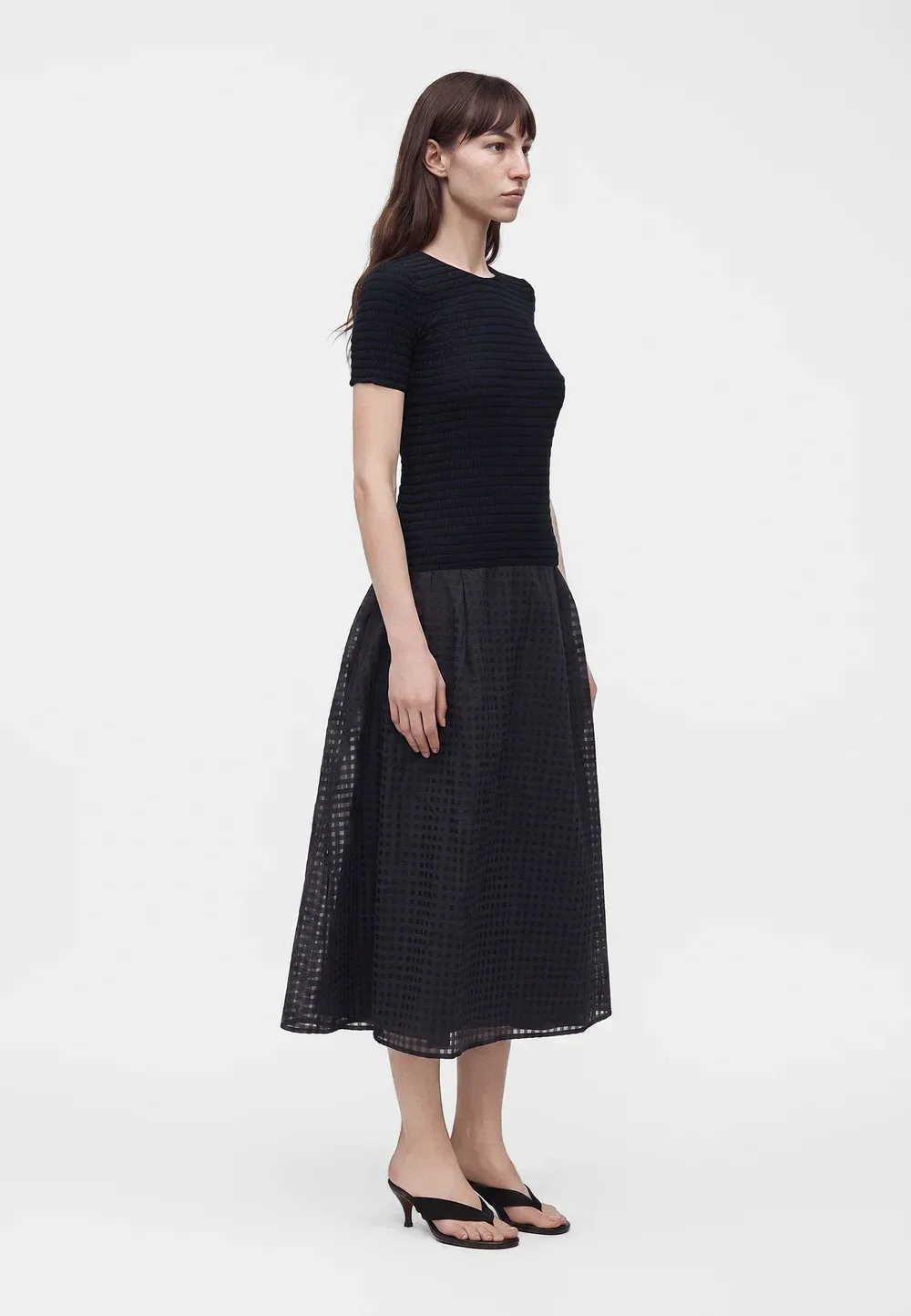 Свитер - футболка с принтом Emporio Armani, Blue/Black Fan — фото 4