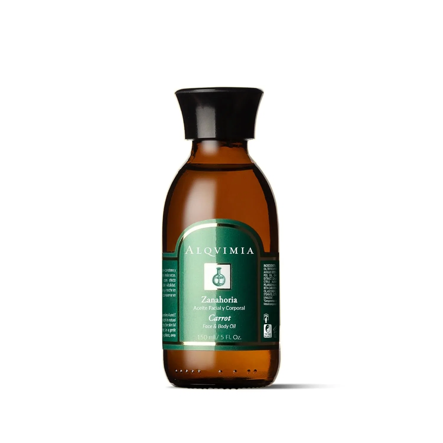 Масло для тела Carrot Oil, ALQVIMIA, 150 мл
