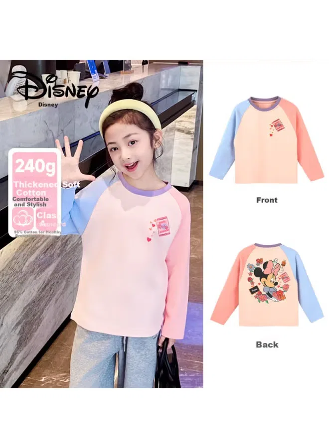 Лонгслив с принтом Minnie in Flower Disney