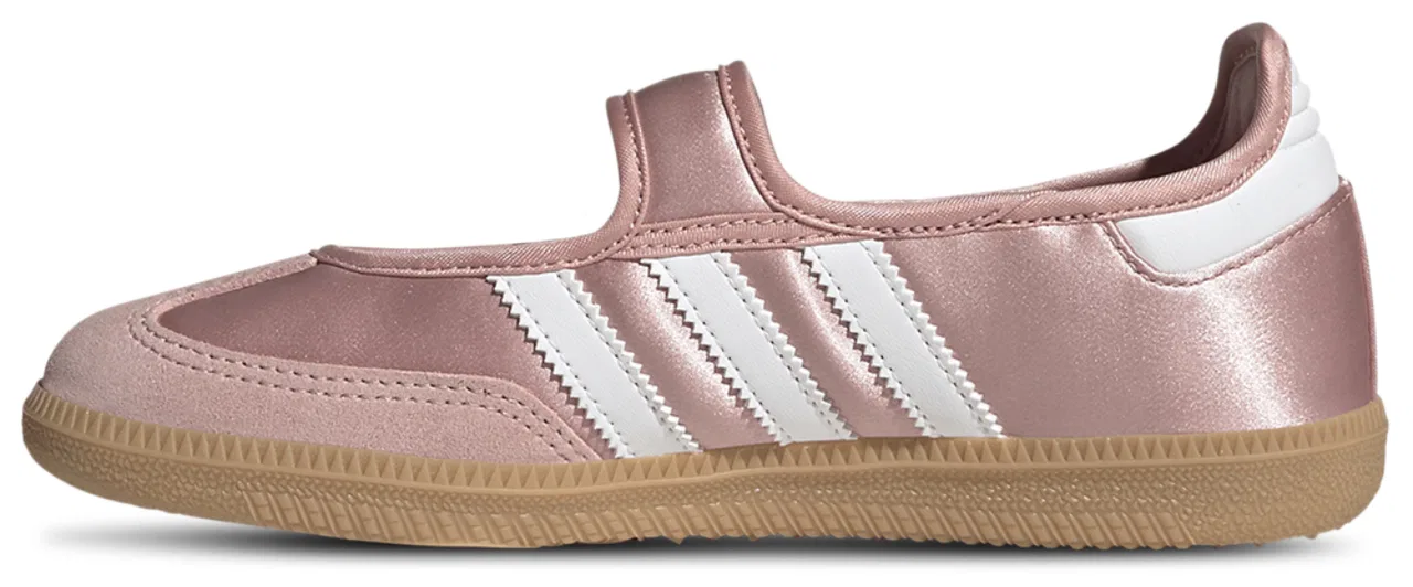 Женские кроссовки Samba Jane Adidas, цвет Footwear White/Wonder Mauve/Gum — фото 2