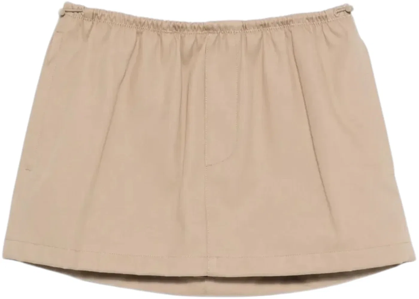Женская юбка мини с логотипом Alexander Wang, Warm Taupe