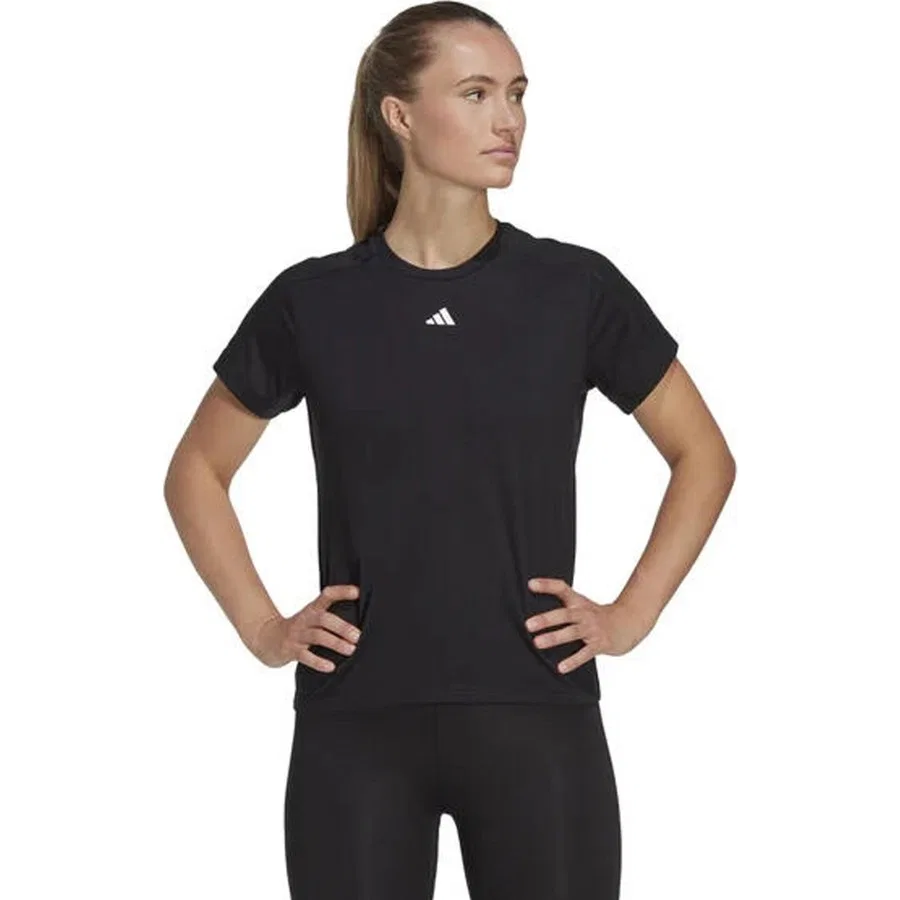 Женская футболка с коротким рукавом Aeroready Train Essentials adidas, Черный