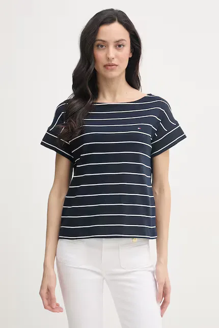 Футболка с коротким рукавом свободная Tommy Hilfiger, синий