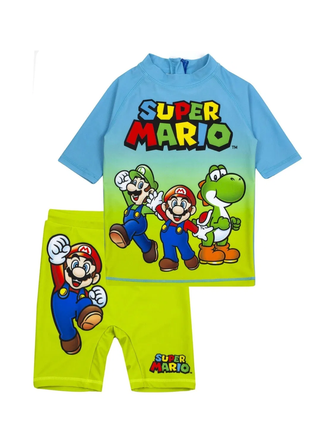 Купальный костюм из 2 предметов Super Mario Vanilla Underground, зеленый