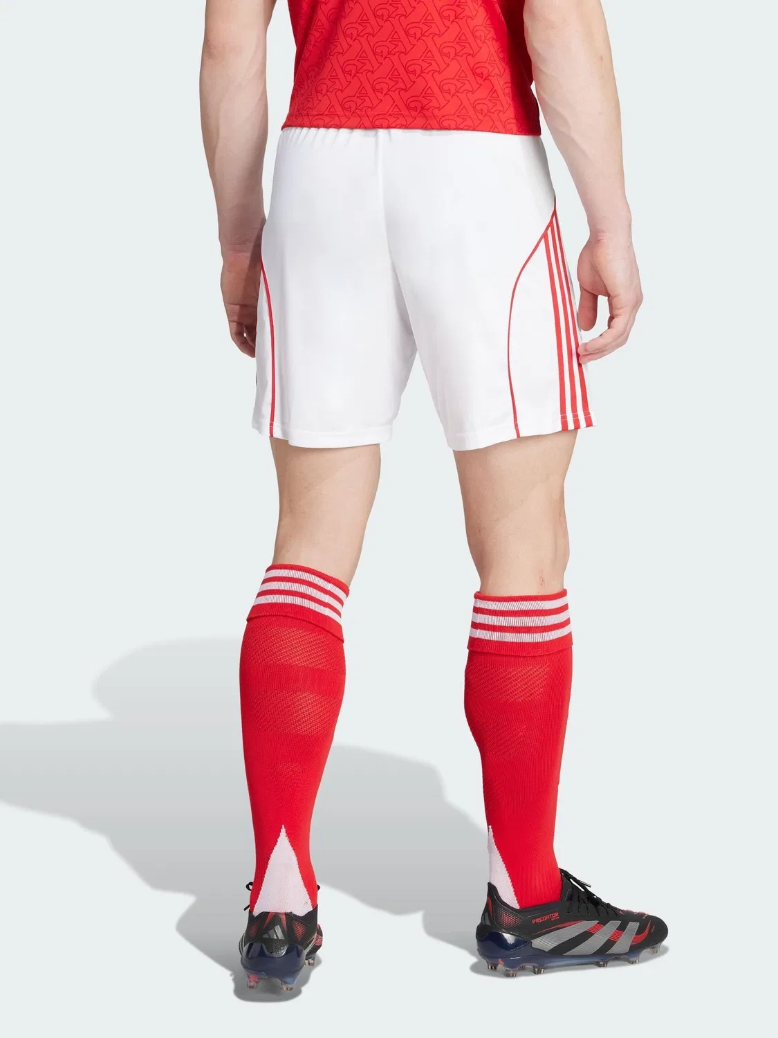 Шорты футбольные Arsenal Home adidas, белые — фото 4