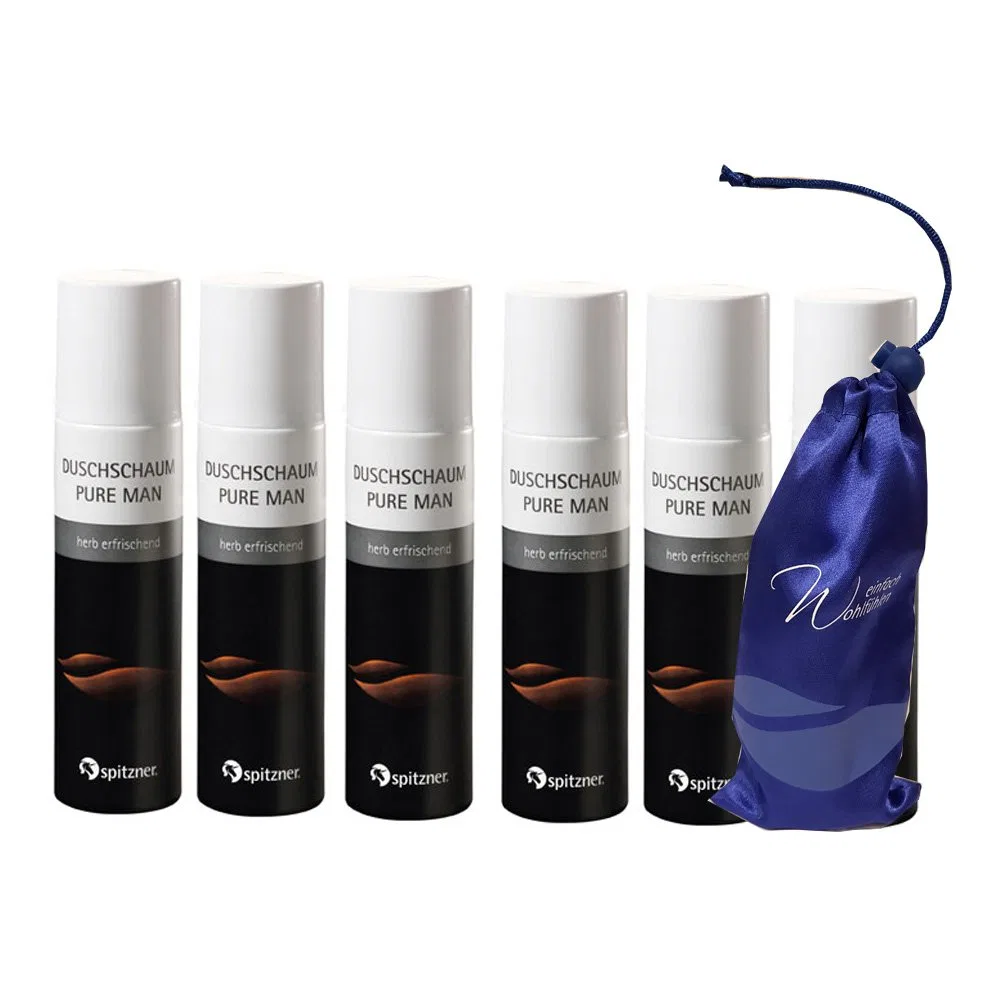 Пена для душа Spitzner Pure Man, 6x150 мл, Sandalwood Patchouli