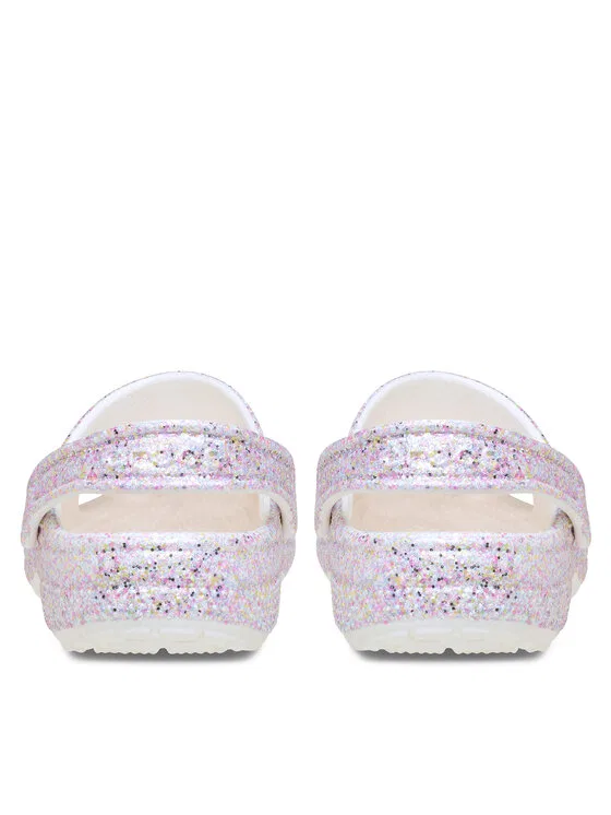 Шлепанцы Classic Fantasy Glitter Clog K Crocs, мультиколор — фото 3